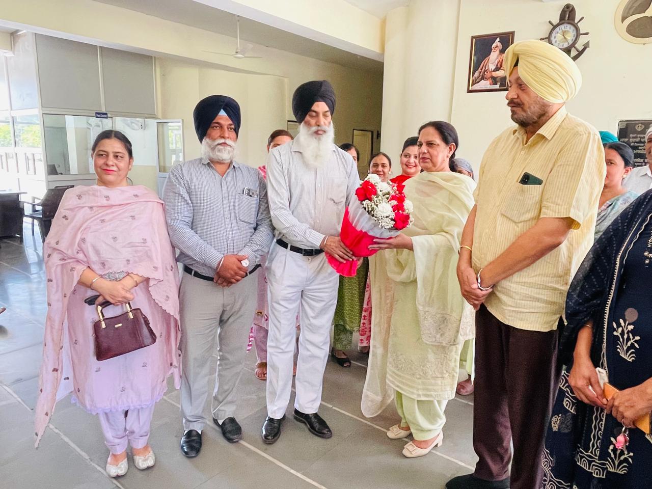 Retired Principal of Mata Sundri Khalsa Girls College, Dr. Satwant Kaur Mann was again given the charge of Principal on 6th June, 2024.Institute Management President S. Bhupinder Singh and Education Chairperson Bibi Rana Kaur Bhatti approved his continuation as Principal.Before retirement, he gave his commendable services as the college principal for 20 years.